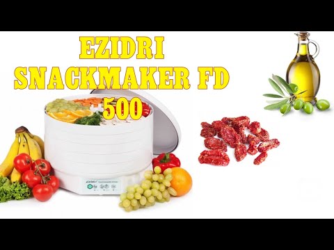 Видео: #50 ОБЗОР СУШИЛКИ Ezidri Snackmaker FD 500! ГОТОВИМ ВЯЛЕНЫЕ ТОМАТЫ!