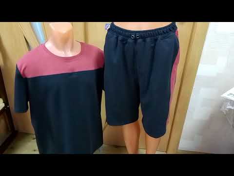 Видео: Сшила спортивные брюки, шорты, костюм футболку и шорты, себе брюки.