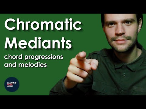 Видео: 6 хроматических медиантных аккордовых прогрессий [теория музыки и советы по написанию песен]