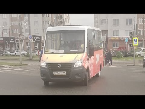 Видео: Перм. Край | Маршрут 115 | Ул. Милиционера Власова | ГАЗ-A63R45 Next | 30.08.2024 | Гос Номер О223км