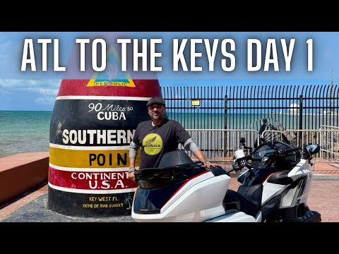Видео: Из Атланты в Кис — Часть 1. Путешествие на Gold Wing