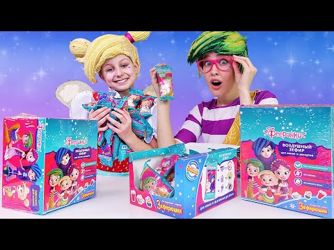 Видео: Фееринки Буковка и Фантик проводят эксперименты с зефирками! Игры готовка для девочек