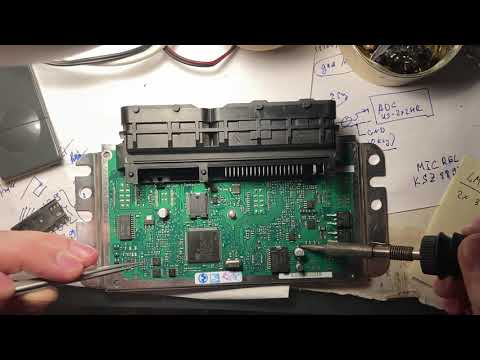 Видео: Переделка "открытого" блока M73 в Январь 7.2+ от автомобиля ВАЗ Калиа полная версия.