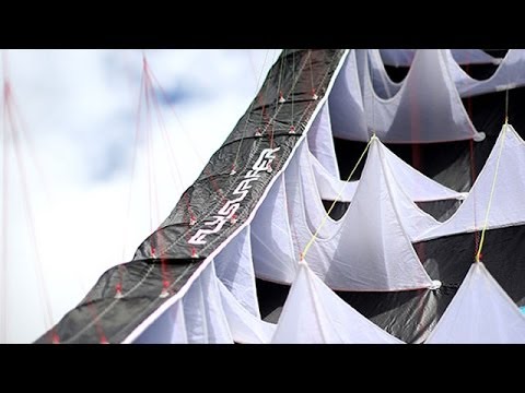 Видео: Тест кайта Flysurfer Peak 6m в слабый ветер.