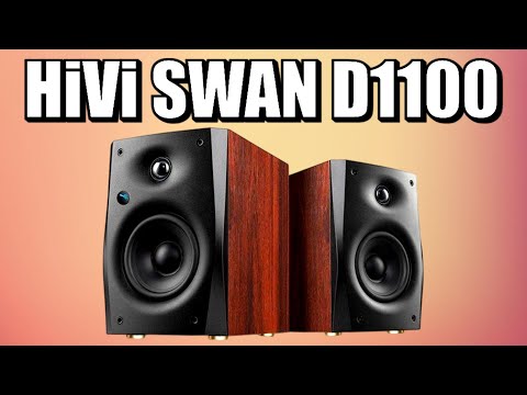 Видео: HiVi SWAN D1100  - Отличные колонки для вашей комнаты! Тест звука!