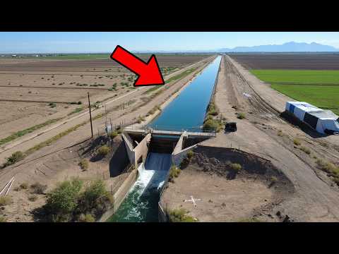 Видео: Рыбалка на ГИГАНТСКИХ каналах пустыни Аризоны (удивительно)