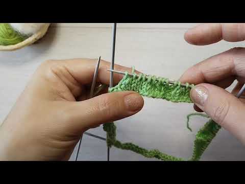 Видео: Манжета колокольчики на носочки.