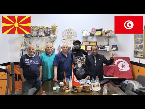 Видео: ВО ТУНИС БЕВ ПОКАНЕТ ДА БИДАМ ГОСТИН ВО МОТО КЛУБ