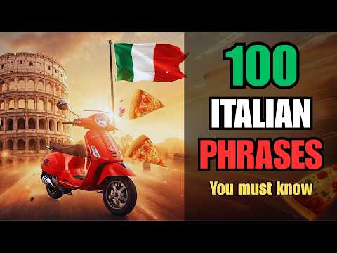 Видео: Хотите говорить по-итальянски? Вам нужно знать эти 100 фраз | Уровень A1-A2