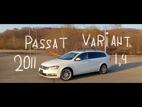 Видео: Volkswagen passat variant! 2011 с аукциона Японии!