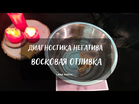 Видео: ДИАГНОСТИКА НЕГАТИВА ВОСКОМ.🕯 ВОСКОВАЯ ОТЛИВКА🔥