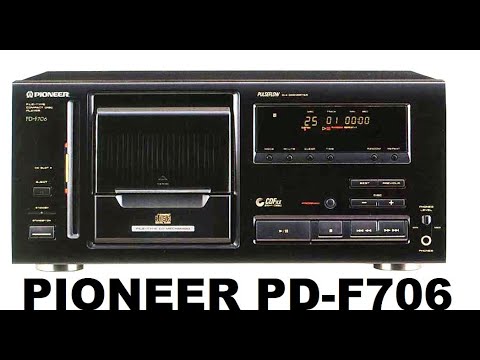 Видео: CD ченджер PIONEER PD-F706.