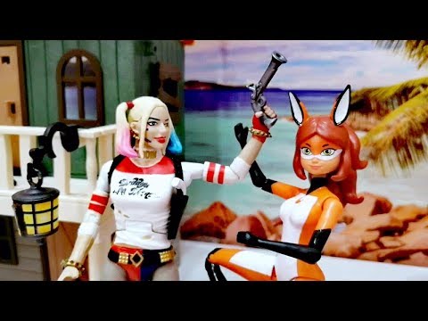 Видео: Харли Квинн и Джокер не поделили пончик, а Рена Руж спасла Маринетт и Адриана