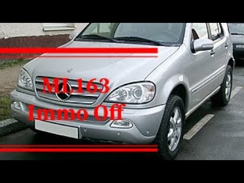 Видео: Как самому отключить иммобилайзер Mercedes ML163