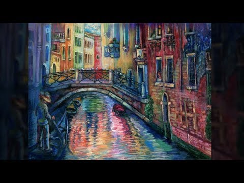 Видео: Рисуване на Венеция / Част 1