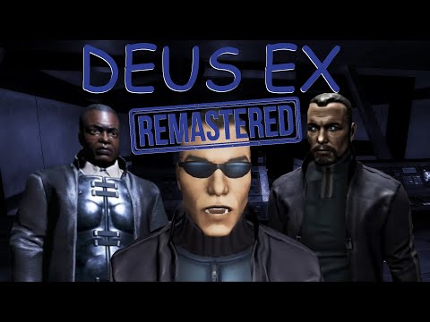 Видео: (Angry Zombie) - Разбор трейлеров Deus Ex Remastered