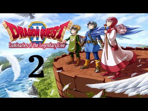 Видео: Прохождение➣DRAGON QUEST II ➣002➣Фонтан Храбрости и Глинн