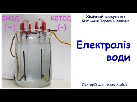 Видео: ⚗️ Дослід. Електроліз води