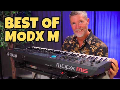 Видео: Демонстрация звука YAMAHA MODX M, часть 1 (M6 M7 M8)