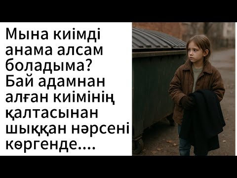 Видео: Мына киімді анама алсам боладыма? Бай кісіден алған киімнің қалтасынан шыққан нәрсені көргенде......