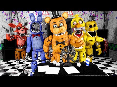 Видео: АНИМАТРОНИКИ ОХРАНЯЮТ ПИЦЦЕРИЮ ФНАФ 2 ► FNAF COOP