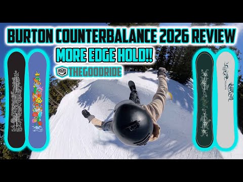 Видео: Обзор сноуборда Burton Counterbalance 2026 с Дэйви