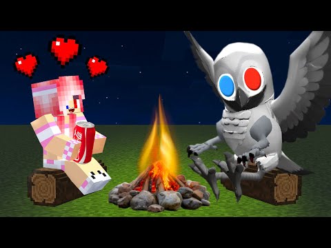 Видео: 🥰Я СТАЛ ПОМОЩНИКОМ СОВОЙ 99 НОЧЕЙ В ЛЕСУ В МАЙНКРАФТ! MINECRAFT