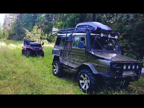 Видео: ЛуАЗ Гоблин. Забытыми дорогами к безымянным озерам. Танго вдвоем.