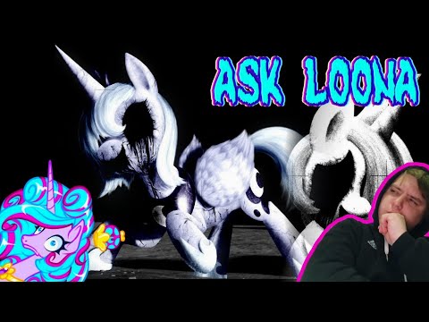 Видео: Реакция/Криповый Пони ARG/ASK Loona "Нечто происходит на луне" #1{@princesso4kachpokchpok }