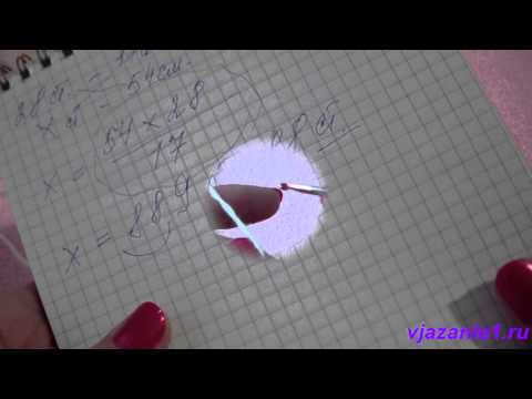 Видео: Шапка крючком