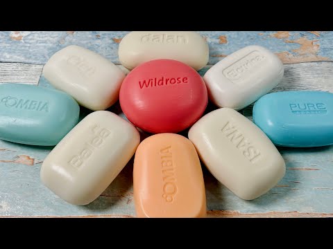 Видео: ASMR soap cutting 🧡 Резка мыла АСМР