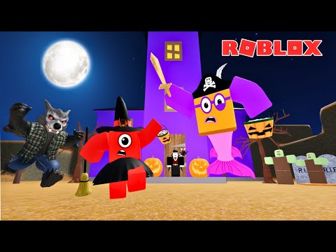 Видео: Цифровые блоки: побег из дома с привидениями | Roblox