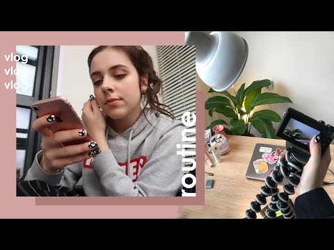 Видео: Моя Рутина, Онлайн-пары, Домашка + Как я Снимаю Видео