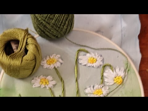 Видео: Alla Chait Handmade. Рукоделие в прямом эфире! Вышивка Лентами. Продолжение. ❤️