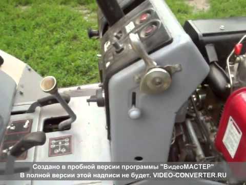 Видео: замена двигателя уд 25 на дизель в минитракторе т 012