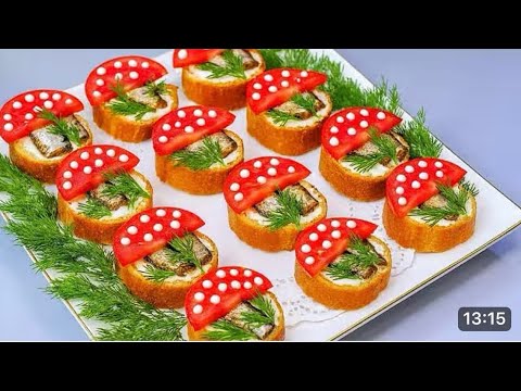 Видео: ЗА КОПЕЙКИ ДВА РАЗА ВКУСНЕЕ !ВКУСНЫЕ ОРИГИНАЛЬНЫЕ БУТЕРБРОДЫ НА ПРАЗДНИЧНЫЙ СТОЛ!.
