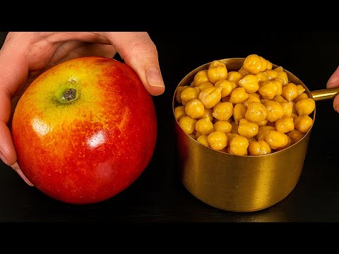 Видео: 🍎 Всего 1 яблоко и чашка нута! Здоровый десерт за 5 минут! Этот нут полюбят все!