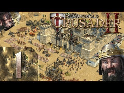 Видео: Stronghold Crusader 2 - Максимальная сложность - Прохождение - #1 Подготовка+Львиное Сердце