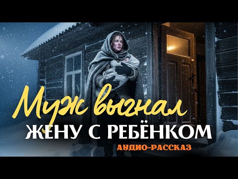 Видео: «МУЖ ВЫГНАЛ НА МОРОЗ». Я плакала когда читала эту историю. Рассказ, который вы запомните. История.