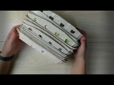 Видео: Мне никто НЕ ВЕРИТ, что ЭТО сделано ИЗ ЯИЧНЫХ ЛОТКОВ! Милейшие ангелы для декора дома.