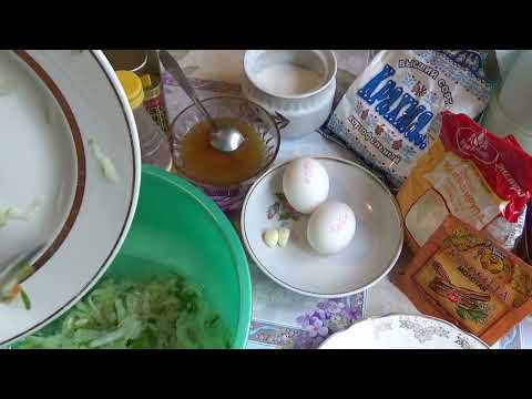 Видео: Оладьи из огурца.