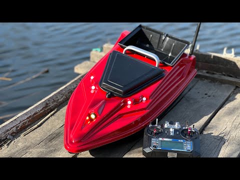 Видео: 🚤 Кораблик для рыбалки Тигр 2 ✅ GPS автопилот и эхолот Lucky 918 ✅ Полный обзор