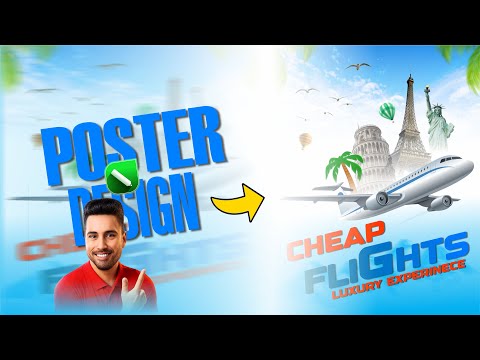 Видео: Создайте профессиональный туристический флаер в CorelDRAW | Простой и стильный дизайн |