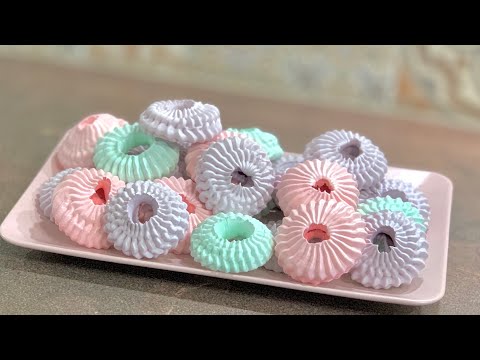 Видео: Целувки... швейцарски меренг, отново сполучливи / Безе- всегда удачное, красивое и вкусное