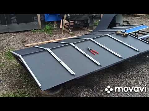 Видео: обшивка и колпак на Вент шахту