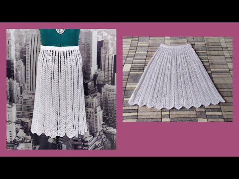 Видео: Юбка крючком из Seam Анна 16. МК.