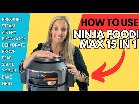 Видео: КАК ИСПОЛЬЗОВАТЬ NINJA FOODI MAX 15-В-1 (с умной крышкой) Скороварка, жарка на пару, медленное пр...