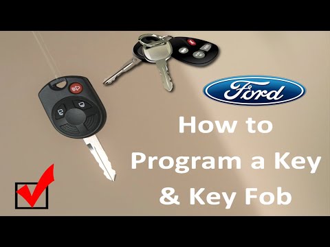 Видео: Как легко запрограммировать ключ и брелок Ford