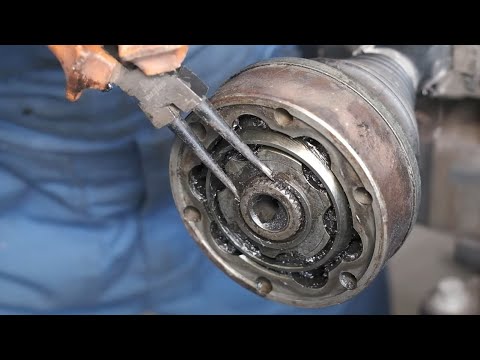 Видео: Как снять внутренний ШРУС   Volkswagen, Skoda, AUDI