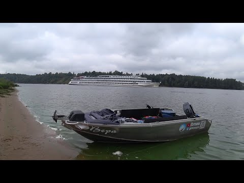 Видео: 3 часть. Казань Москва на лодке.